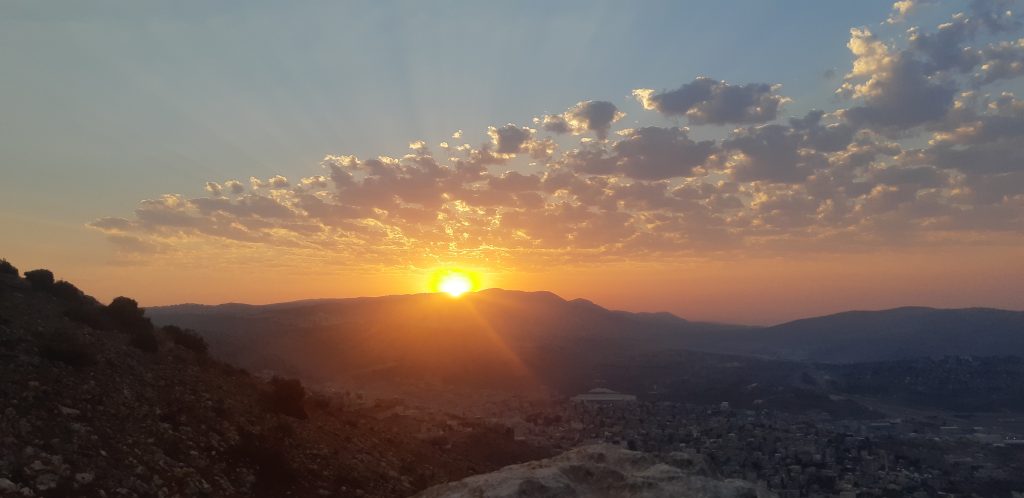 נוף שקיעה